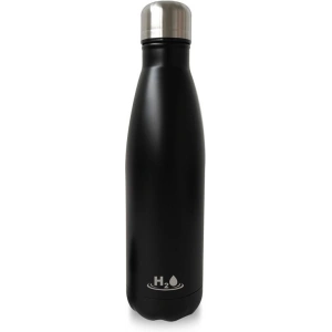 Kup PURO H2O Edelstahl-Thermoflasche 500ml (Mattschwarz) - PUR146BLK - {ean13} - Sklep Home Screen