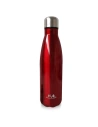 Buy PURO H2O Thermal Stainless Steel Water Bottle 500ml (Shiny Red) - PUR147RED - {ean13} - Home Screen Store Europe