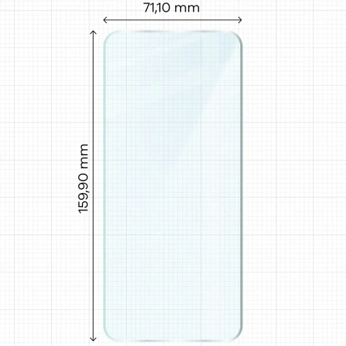 Szkło hartowane Bizon Glass Clear Duo do Realme 12 / 12x [2 PACK]