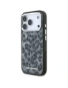 Etui Karl Lagerfeld IML Leopard Pattern MagSafe do Apple iPhone 17 Pro czarny