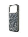 Etui Karl Lagerfeld IML Leopard Pattern MagSafe do Apple iPhone 17 Pro czarny