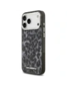 Etui Karl Lagerfeld IML Leopard Pattern MagSafe do Apple iPhone 17 Pro Max czarny