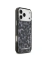 Etui Karl Lagerfeld IML Leopard Pattern MagSafe do Apple iPhone 17 Pro Max czarny