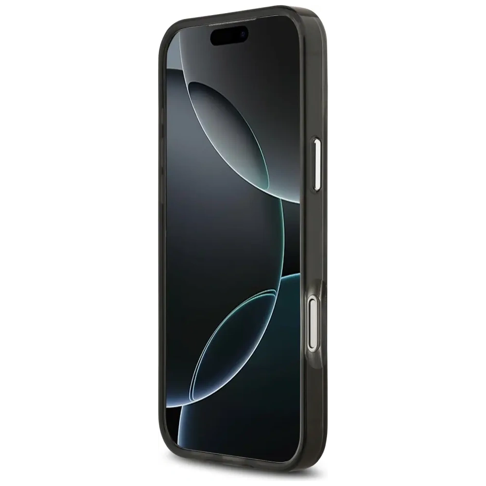 Etui Karl Lagerfeld IML Leopard Pattern MagSafe do Apple iPhone 17 Pro Max czarny