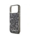 Etui Karl Lagerfeld IML Leopard Pattern MagSafe do Apple iPhone 17 Pro Max czarny
