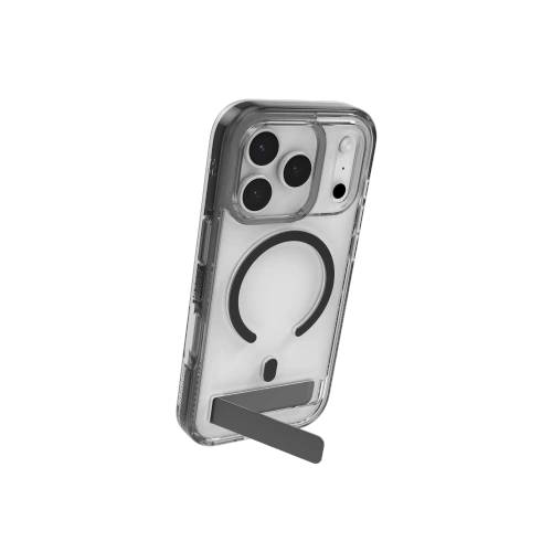 Etui z podstawką ZAGG Santa Cruz Snap KS do Apple iPhone 17 Pro kompatybilne z MagSafe (jet black)
