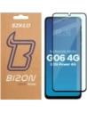 Szkło hartowane Bizon Glass Edge 2 do Motorola Moto G06 4G / G06 Power 4G czarna ramka