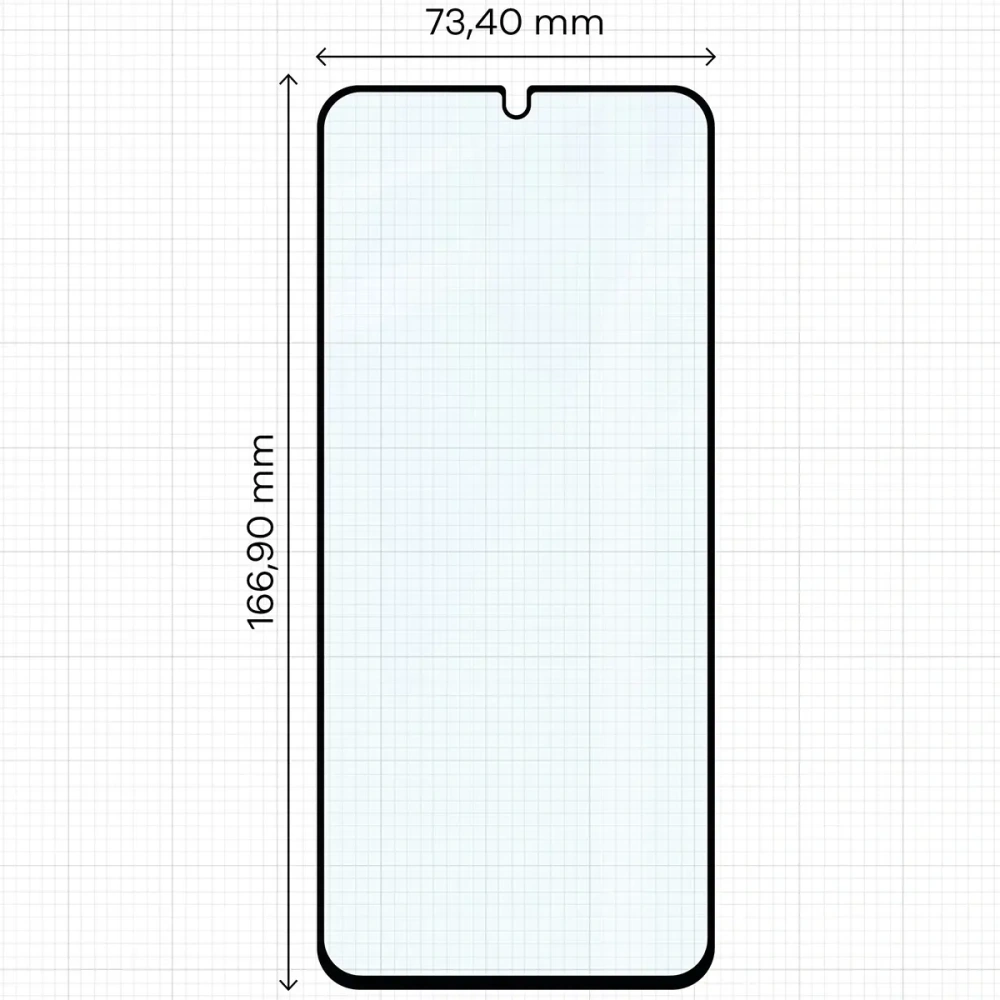 Szkło hartowane Bizon Glass Edge 2 do Motorola Moto G06 4G / G06 Power 4G czarna ramka