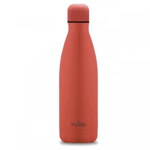Kup Sticlă termică din oțel inoxidabil PURO ICON 500ml (Coral Vie) (Acoperire din silicon) - PUR150LIVCOR - {ean13} - Sklep Home Screen
