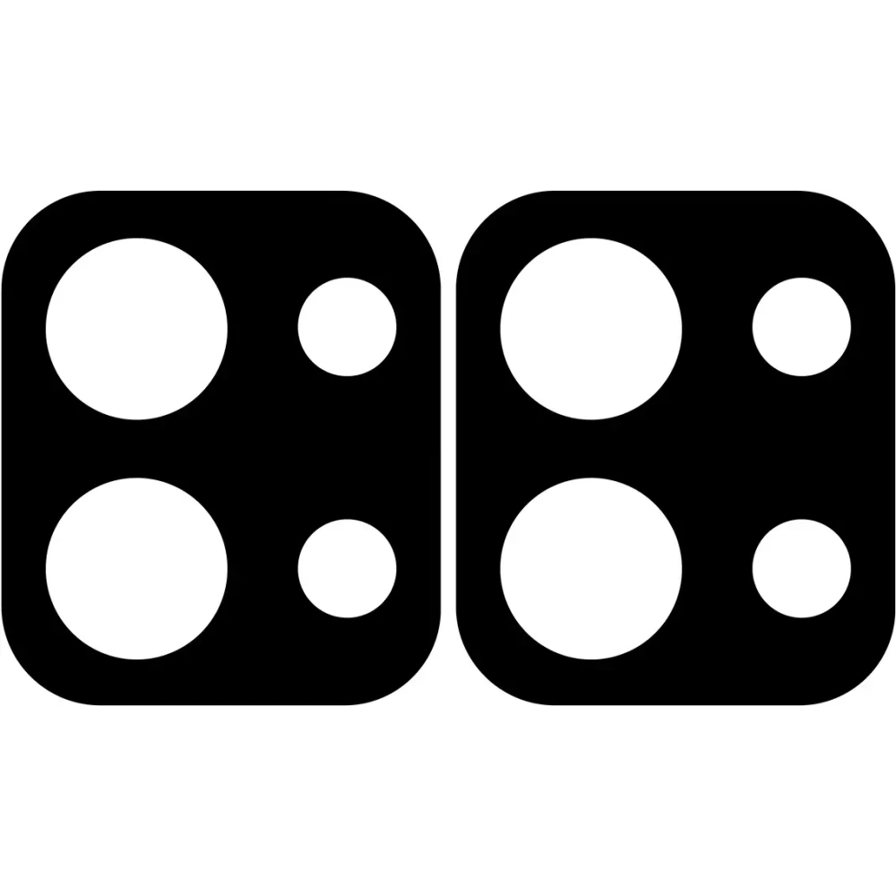 Szkło na aparat Bizon Glass Lens do Xiaomi Redmi 15C 4G / 5G 173mm [2 PACK]