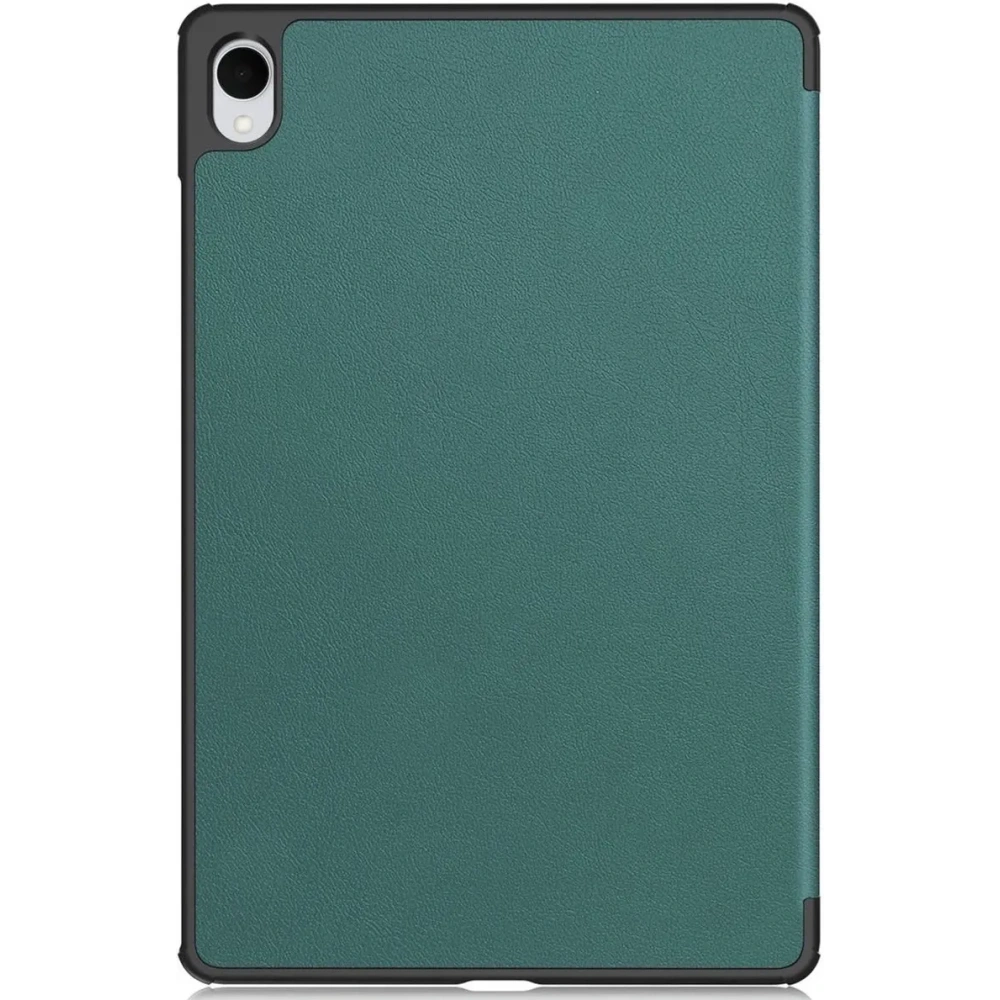 Etui z klapką Bizon Case Tab Croc do Samsung Galaxy Tab S11 ciemnozielone