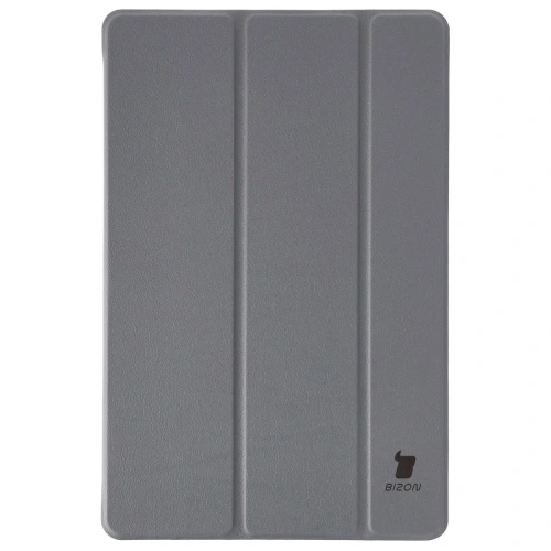 Etui z klapką Bizon Case Tab Croc do Samsung Galaxy Tab S11 szare