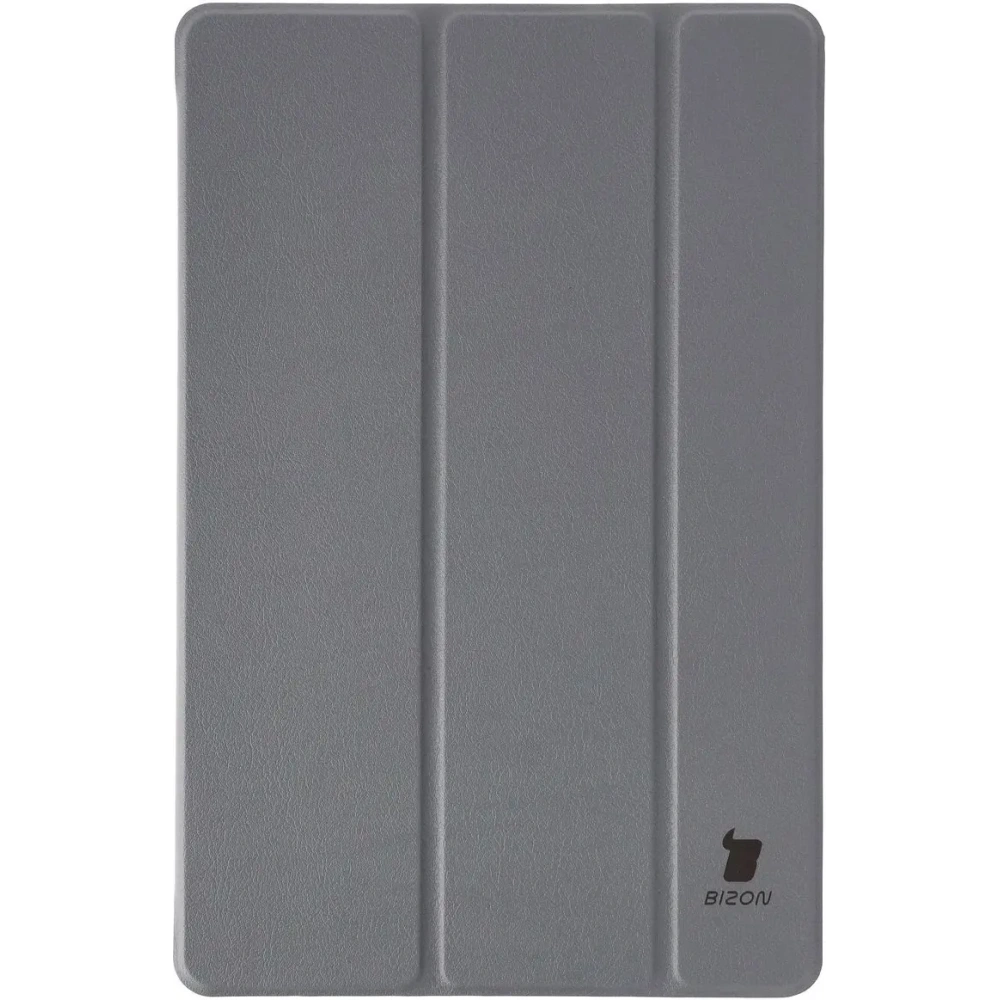 Etui z klapką Bizon Case Tab Croc do Samsung Galaxy Tab S11 szare