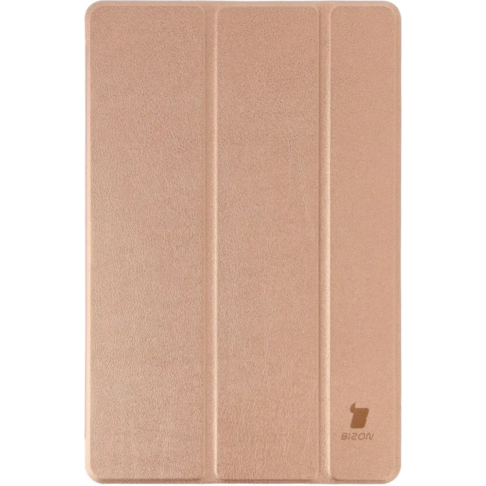 Etui z klapką Bizon Case Tab Croc do Samsung Galaxy Tab S11 różowozłote