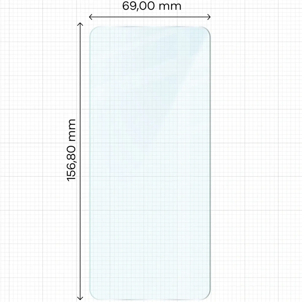 Szkło hartowane Bizon Glass Clear Duo do Oppo Reno 13 F / FS [2 PACK]