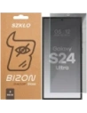 Prywatyzujące szkło hartowane Bizon Glass Clear Shadow do Samsung Galaxy S24 Ultra przyciemniane [2 PACK]