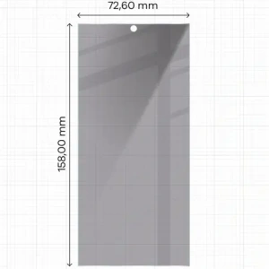 Prywatyzujące szkło hartowane Bizon Glass Clear Shadow do Samsung Galaxy S24 Ultra przyciemniane [2 PACK]