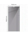 Prywatyzujące szkło hartowane Bizon Glass Clear Shadow do Samsung Galaxy S24 Ultra przyciemniane [2 PACK]