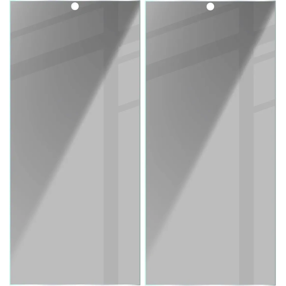 Prywatyzujące szkło hartowane Bizon Glass Clear Shadow do Samsung Galaxy S24 Ultra przyciemniane [2 PACK]