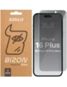 Prywatyzujące szkło hartowane Bizon Glass Clear Shadow do Apple iPhone 15 Plus / 15 Pro Max / 16 Plus przyciemniane [2 PACK]