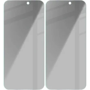 Prywatyzujące szkło hartowane Bizon Glass Clear Shadow do Apple iPhone 15 Plus / 15 Pro Max / 16 Plus przyciemniane [2 PACK]
