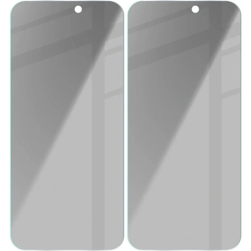 Prywatyzujące szkło hartowane Bizon Glass Clear Shadow do Apple iPhone 16 Pro Max przyciemniane [2 PACK]