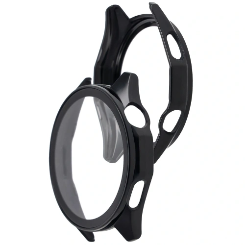 Etui ze szkłem do zegarka Bizon Case+Glass Watch do Huawei Watch GT6 46mm czarne