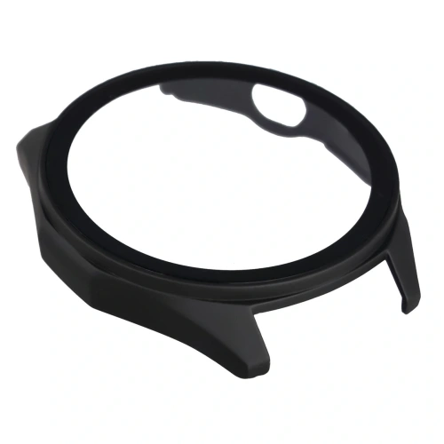 Etui ze szkłem do zegarka Bizon Case+Glass Watch do Huawei Watch GT6 46mm matowe czarne