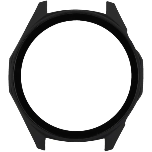 Etui ze szkłem do zegarka Bizon Case+Glass Watch do Huawei Watch GT6 46mm matowe czarne