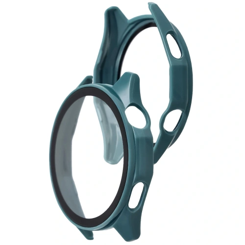 Etui ze szkłem do zegarka Bizon Case+Glass Watch do Huawei Watch GT6 46mm zielone