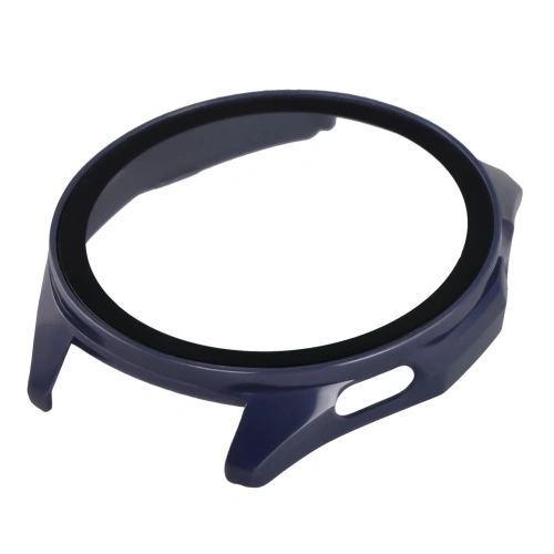 Etui ze szkłem do zegarka Bizon Case+Glass Watch do Huawei Watch GT6 46mm niebieskie