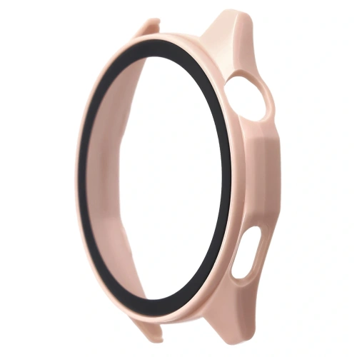 Etui ze szkłem do zegarka Bizon Case+Glass Watch do Huawei Watch GT6 46mm różowe