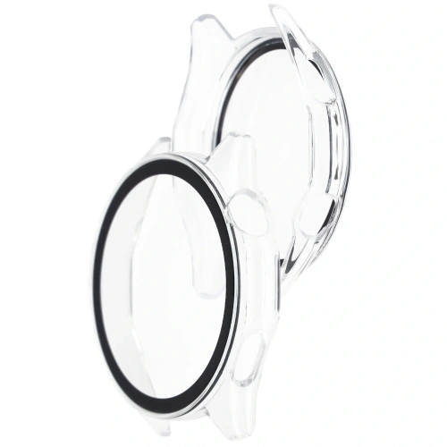 Etui ze szkłem do zegarka Bizon Case+Glass Watch do Huawei Watch GT6 46mm przeźroczyste