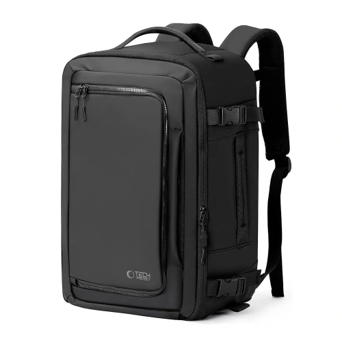 Plecak Tech-Protect Defender S50 Ryanair & Wizzair Travel Laptop Cabin Backpack 20L 40x20x25 Black