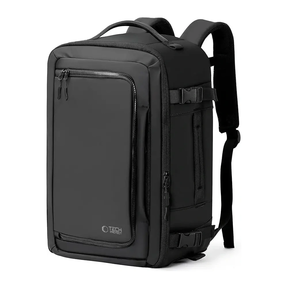 Plecak Tech-Protect Defender S50 Ryanair & Wizzair Travel Laptop Cabin Backpack 20L 40x20x25 Black