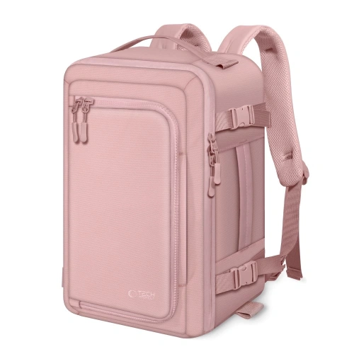 Plecak Tech-Protect Defender S50 Ryanair & Wizzair Travel Laptop Cabin Backpack 20L 40x20x25 Dusty Pink