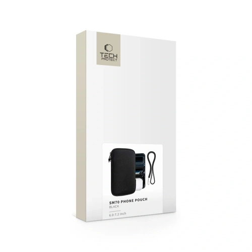 Wsuwka Tech-Protect SM70 Universal Phone Pouch 6.0-7.2 Inch Black