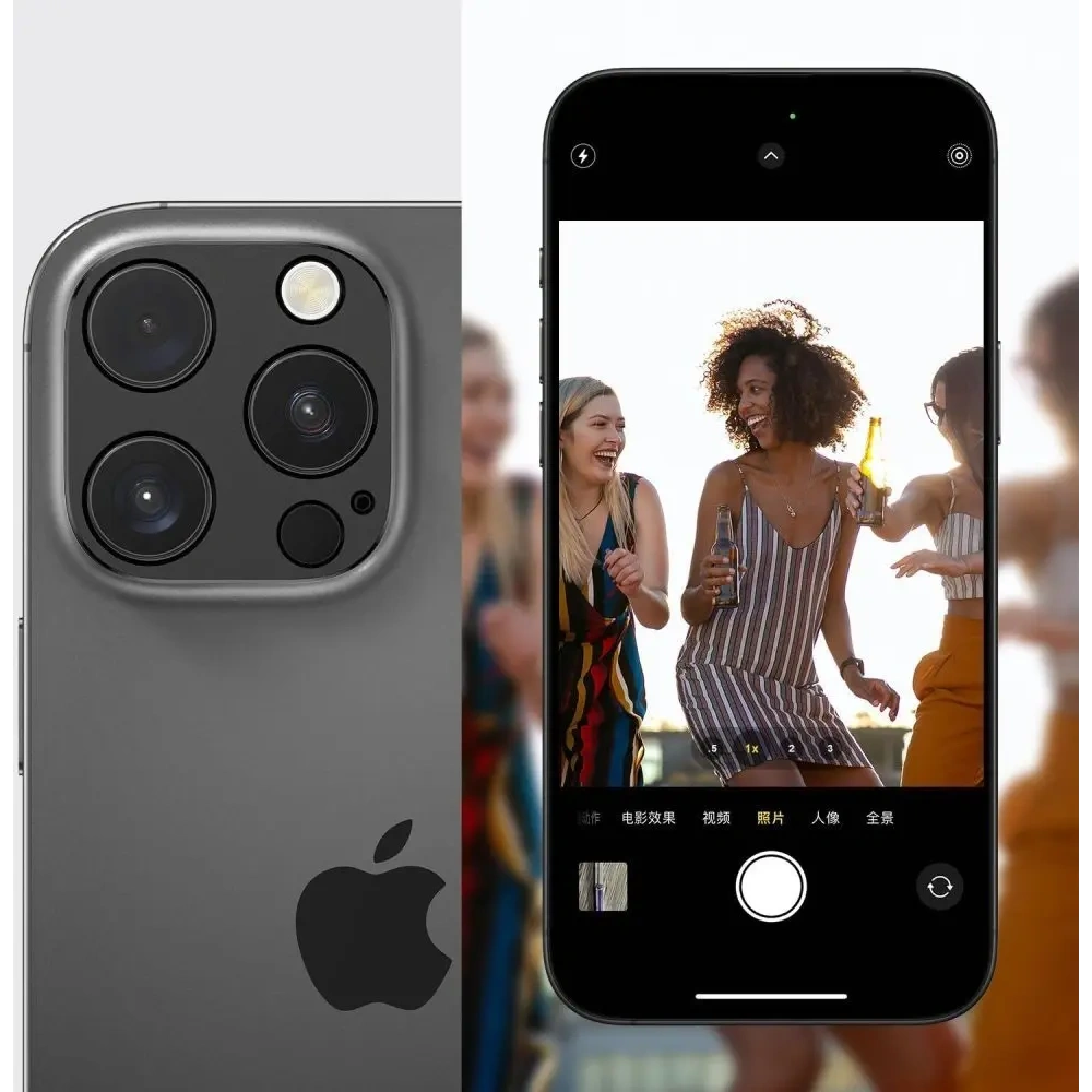 Osłona aparatu Tech-Protect Camalloy Fit+ do Apple iPhone 17 Pro Silver