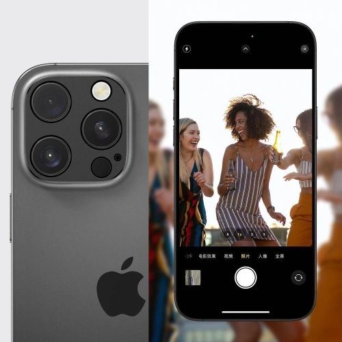 Osłona aparatu Tech-Protect Camalloy Fit+ do Apple iPhone 17 Pro Max Silver