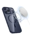 Etui Tech-Protect MagMat MagSafe do Apple iPhone 17 Pro Deep Blue/clear