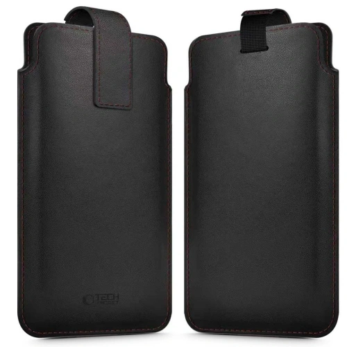 Wsuwka Tech-Protect SM65 Universal Phone Pouch 6.0-6.9 Inch Black/red