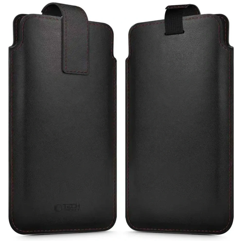 Wsuwka Tech-Protect SM65 Universal Phone Pouch 6.0-6.9 Inch Black/red