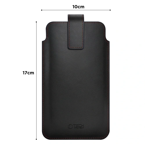 Wsuwka Tech-Protect SM65 Universal Phone Pouch 6.0-6.9 Inch Black/red