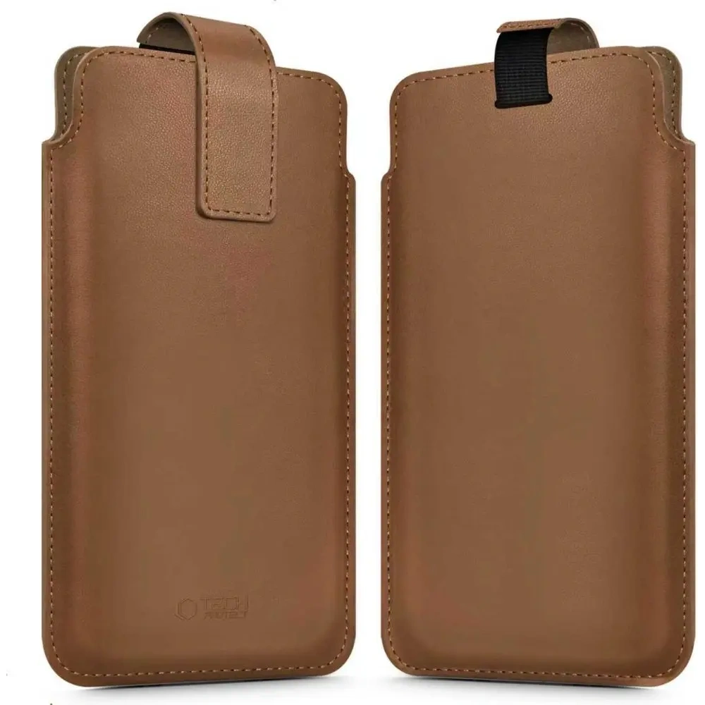 Wsuwka Tech-Protect SM65 Universal Phone Pouch 6.0-6.9 Inch Brown