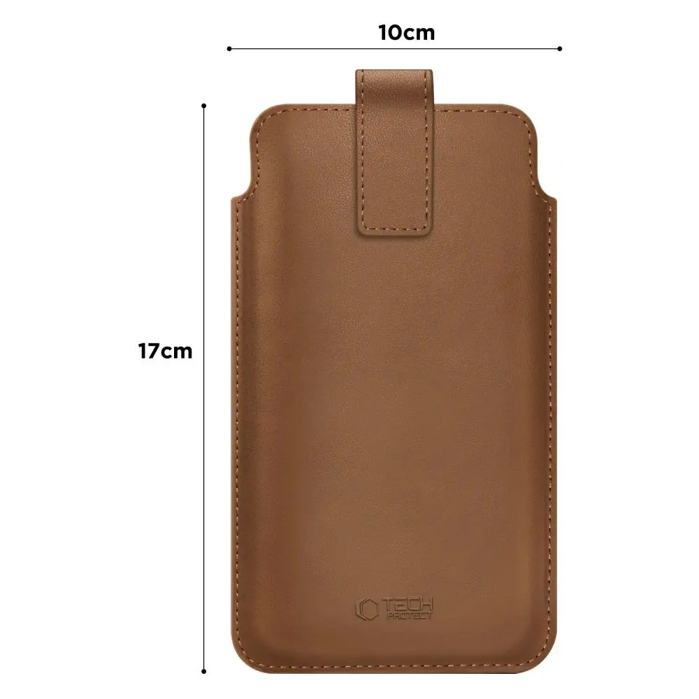 Wsuwka Tech-Protect SM65 Universal Phone Pouch 6.0-6.9 Inch Brown