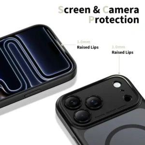 Etui Tech-Protect Magpeak MagSafe CC do Apple iPhone 17 Pro Matte Black