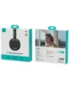 Bezprzewodowe słuchawki nauszne USAMS SR01 Bluetooth 5.3 ANC czarny