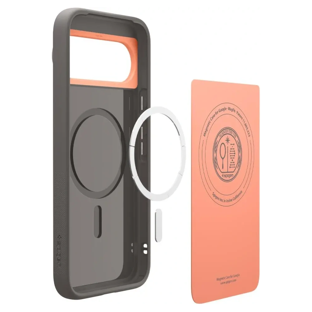 Etui Spigen Nano Pop Mag MagSafe do Google Pixel 10 Pro XL Papaya Grey