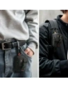 Organizer mangetyczny Spigen Snap Zip MagSafe Pouch Black