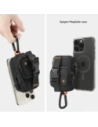 Organizer mangetyczny Spigen Snap Zip MagSafe Pouch Black